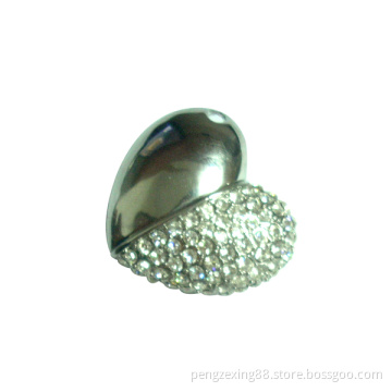 Jewelry Heart-Shaped USB Flash Drive